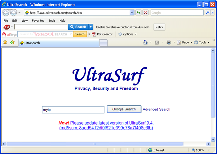 ultrasurf for internet explorer download